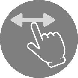 スクロールアイコン